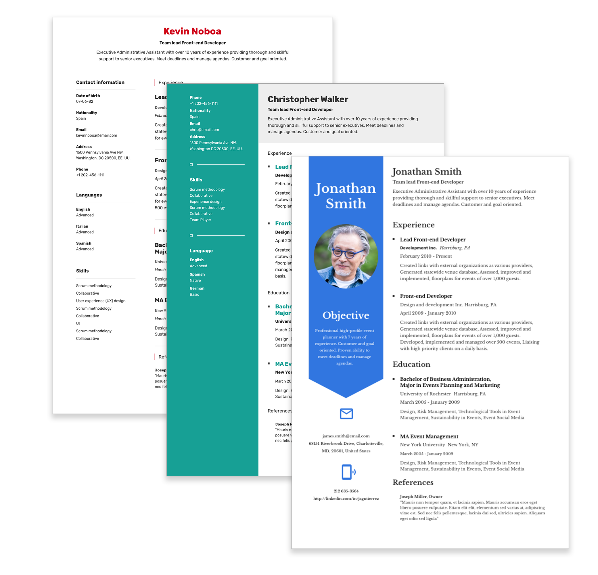 FREE Resume Templates ResumeGiants - Templates2 