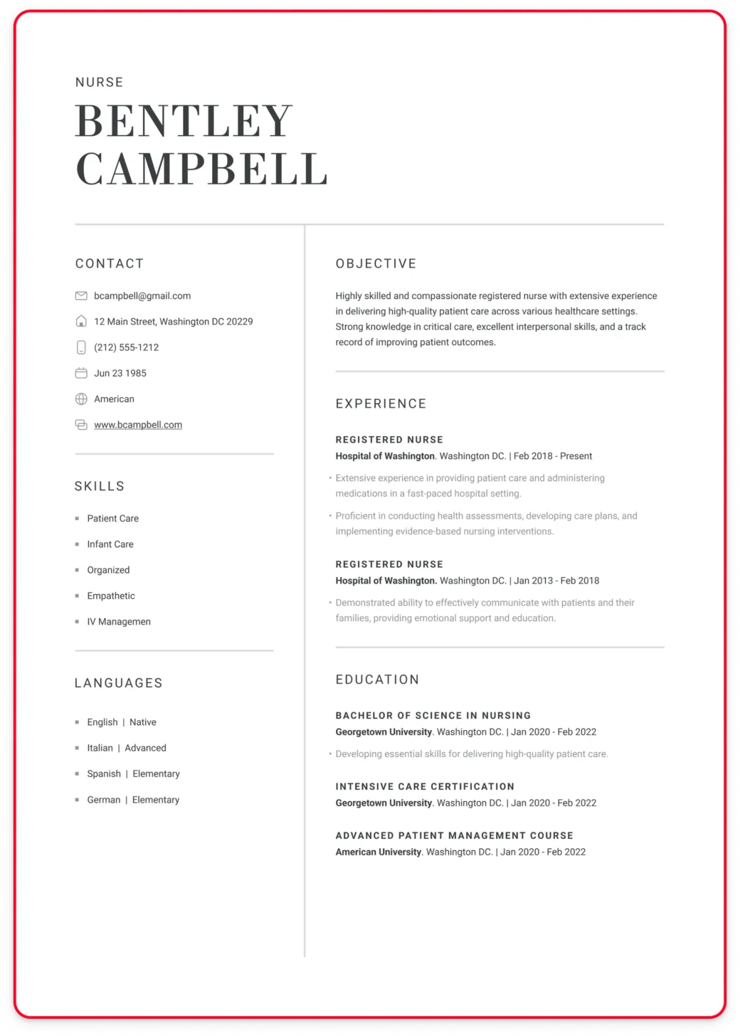 project management resume summary examples